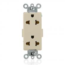 Leviton 5835-I - 10/16A-250V  5-15R DECORA REC-IVY