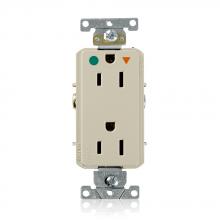 Leviton D8200-IGI - IV DUPL REC HG IS GR 2P3W 515R 15A125V