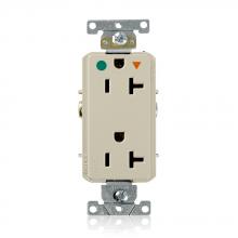 Leviton D8300-IGI - IV DEC+ DUPL REC HG IS GR 2P3W 515R 20A125V