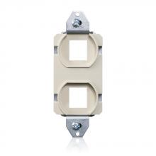 Leviton FB2DU-I - LOW VOLTAGE DUPLEX INSERT FOR FBC1X