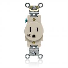 Leviton W5261-T - WR SGL RCPT LT ALD