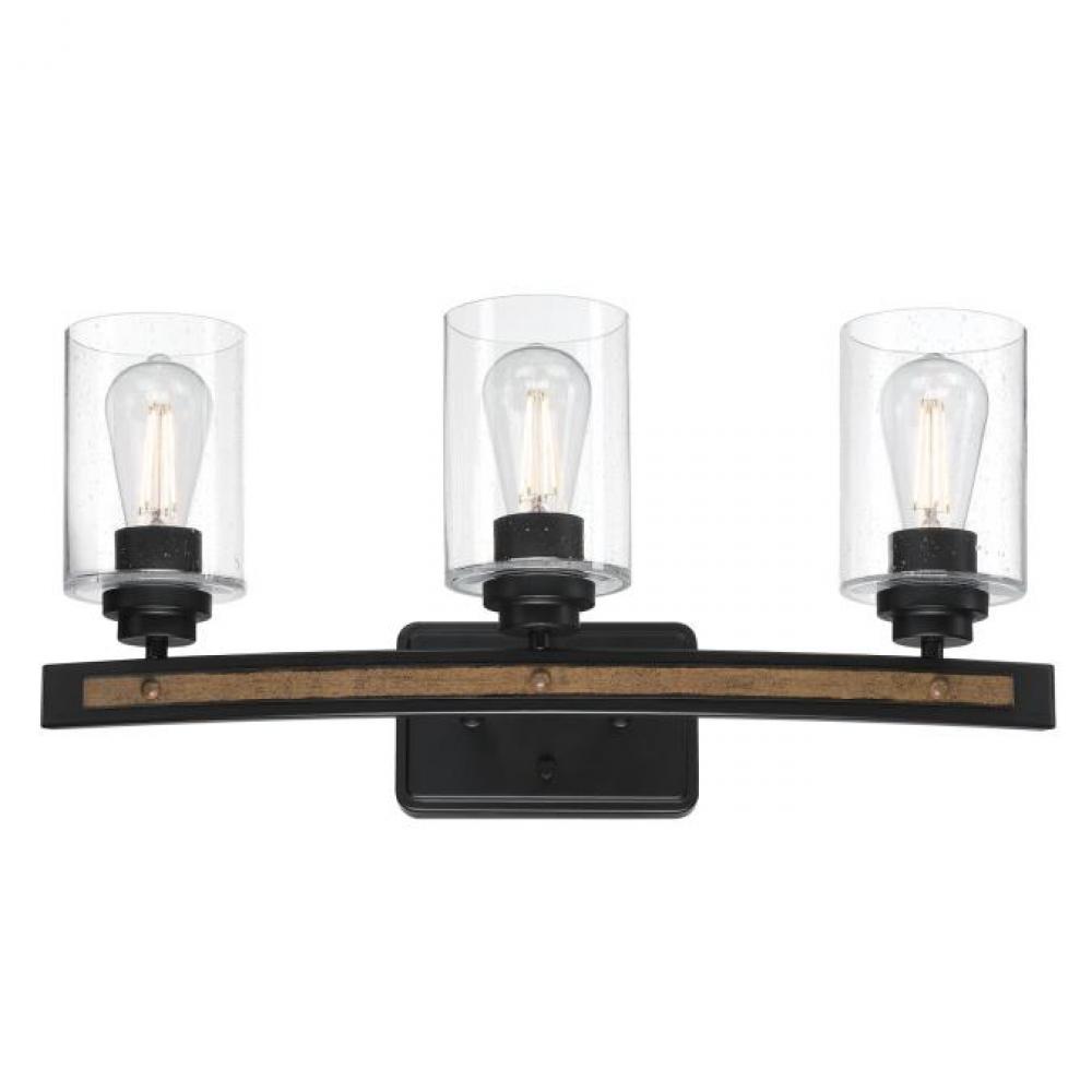 Broomall Three-Light Wall Fixture