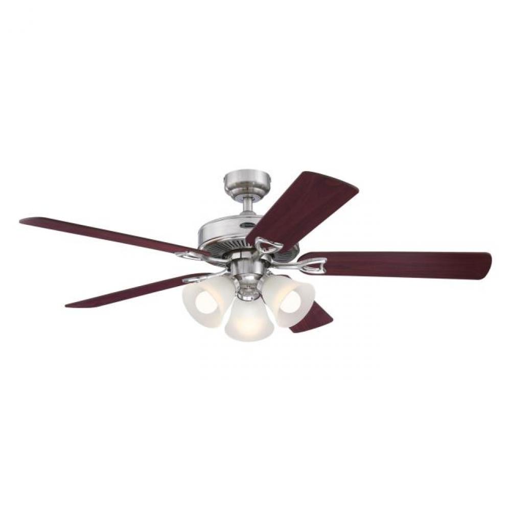 Travis 52-Inch Indoor Ceiling Fan with LED Light