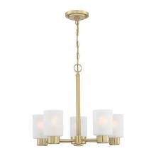 Westinghouse 6127000 - Sylvestre Five-Light Indoor Chandelier