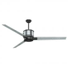 Casablanca Fan Company 59193 - 72in Duluth-Galvanized Steel