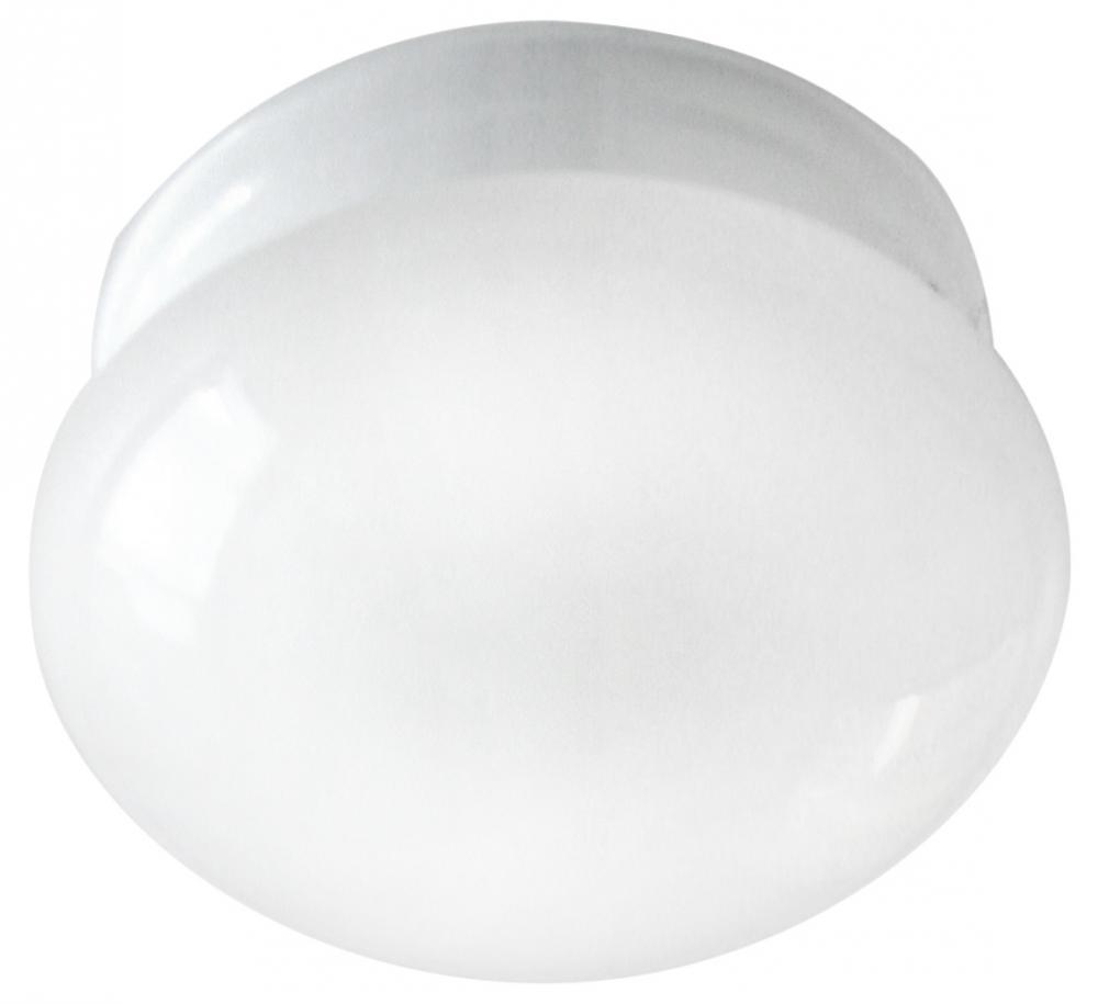 IFM137WH, 1 Light Flush Mount, White Finish