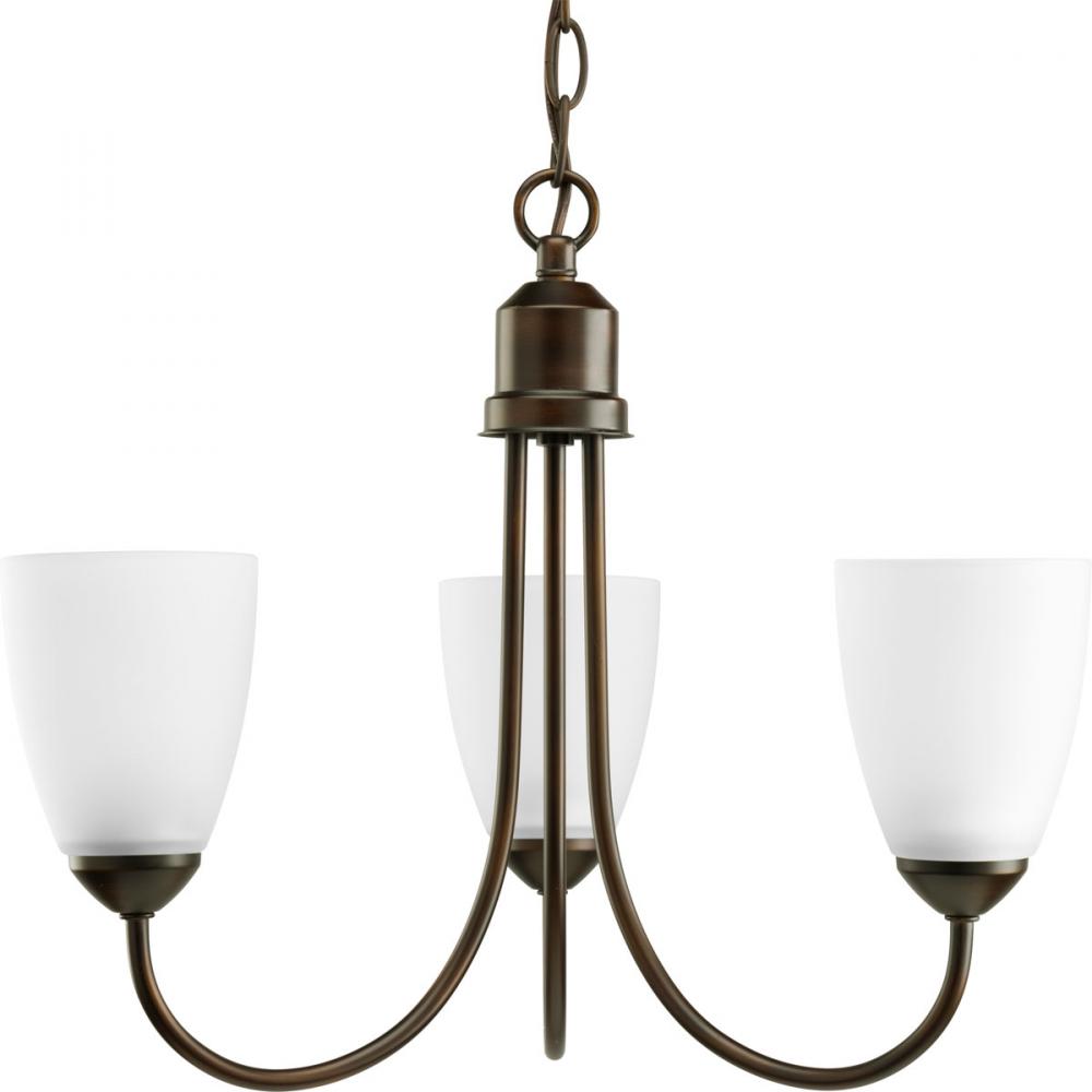 P4440-20 3-100W MED CHANDELIER