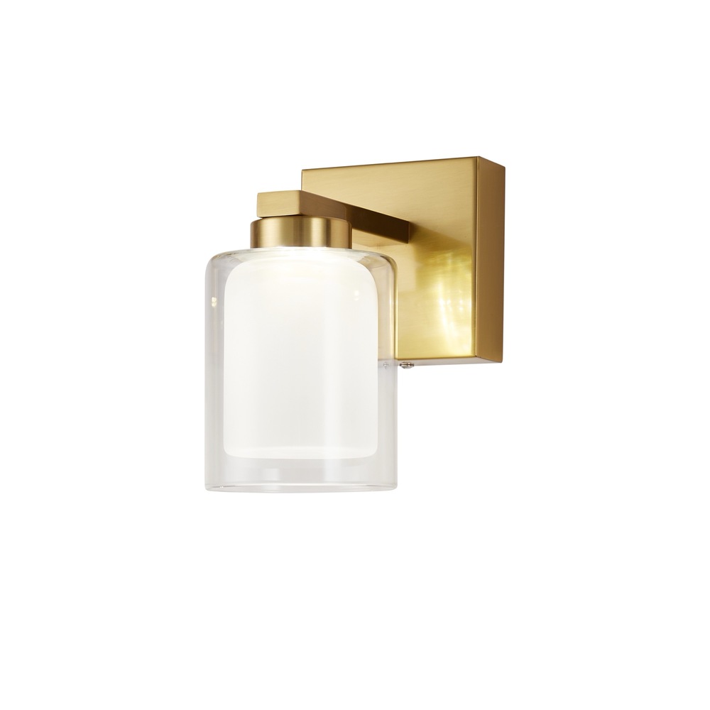 Saville Collection 1-Light Bathroom Brass