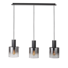 Artcraft AC11522SM - Henley 3 Light Island Light (Satin Black)