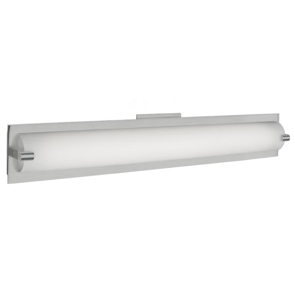 Lighthouse 26-in Brushed Nickel LED Vanity