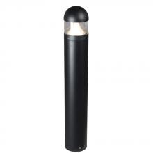 Galaxy Lighting L324673BK - 120-277V LED Bollard Light BK 20W 3000K, IP65 Rated