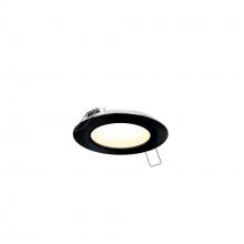 Dals 5003-CC-BK - Multi CCT Slim Round Recessed Panel Light