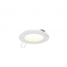 Dals 5004-DW-WH - 4" Round Panel Light With Dim-To-Warm Technology