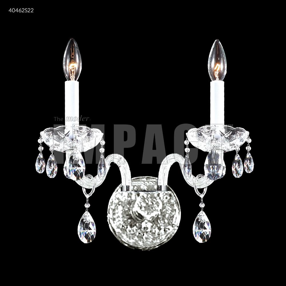 Palace Ice 2 Arm Wall Sconce