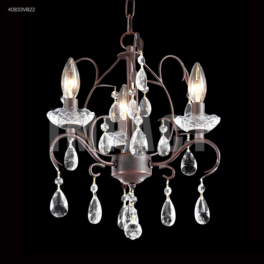 Mini 3 Arm Chandelier