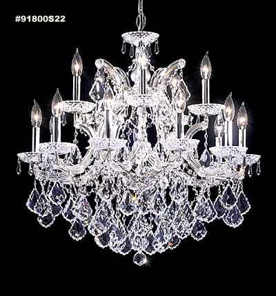 Maria Theresa 15 Arm Chandelier