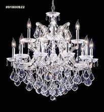 James R Moder 91800S22 - Maria Theresa 15 Arm Chandelier