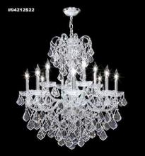 James R Moder 94212S22 - Vienna 12 Glass Arm Chandelier