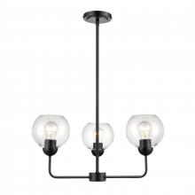 ELK Home CN280326 - Boman 23'' Wide 3-Light Chandelier - Matte Black