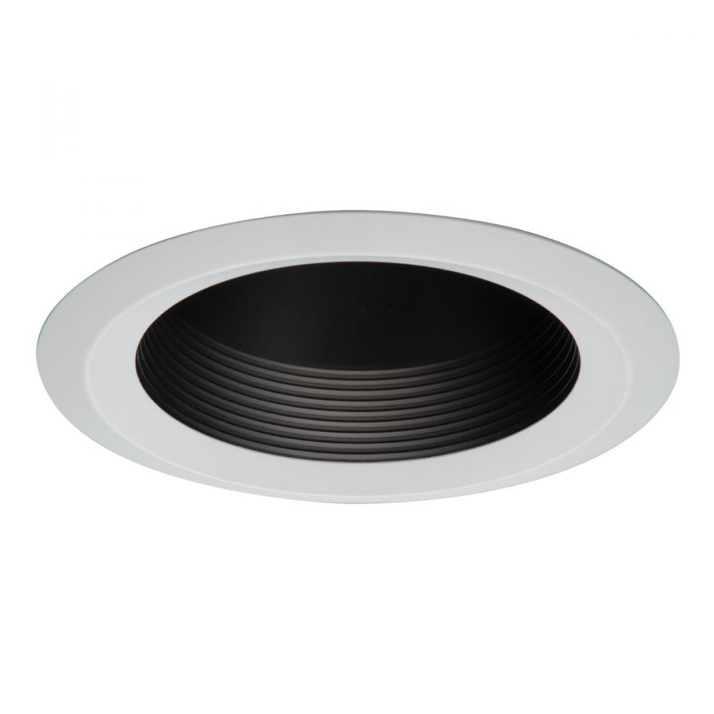 6" BK SHALLOW FULL BAFFLE, WH SF OT RING