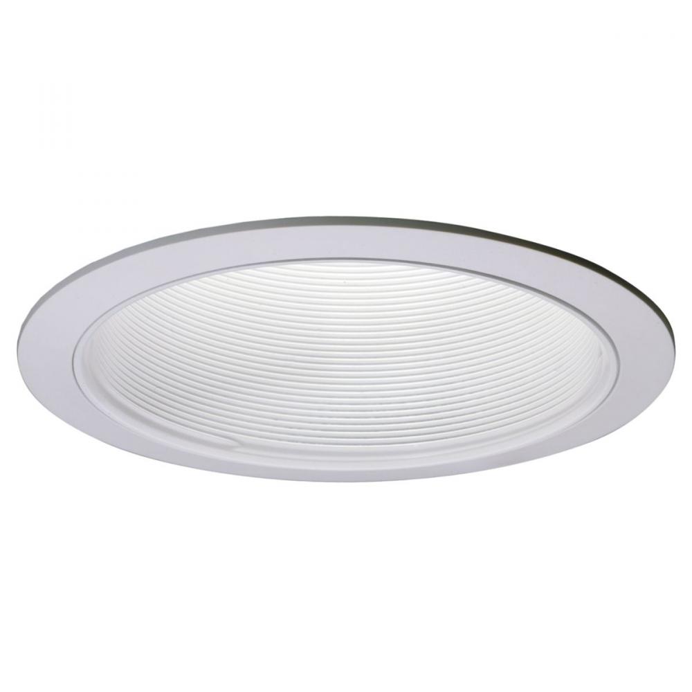 WHITE COILEX BAFFLE, WHITE TRIM RING