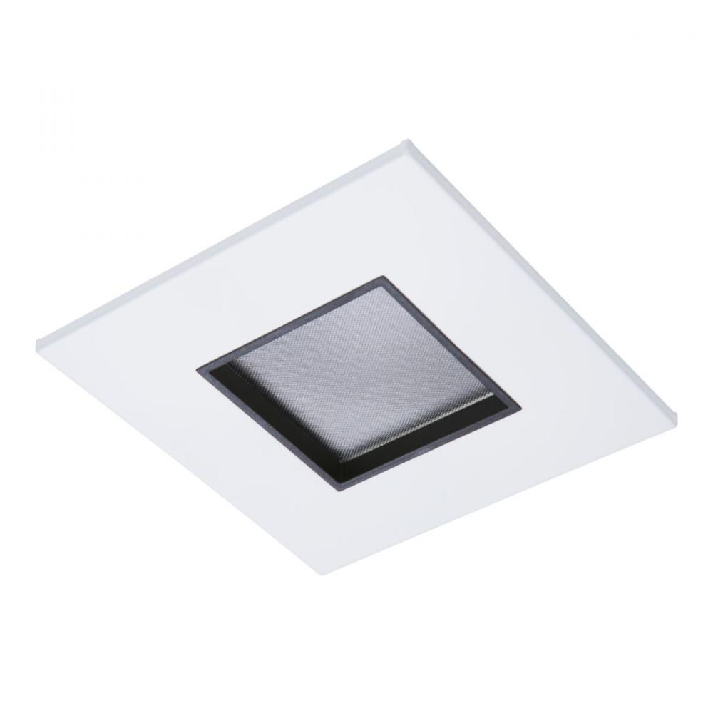 2" SQ PIN, DIF LENS,  WHT FLG, BLK FRM