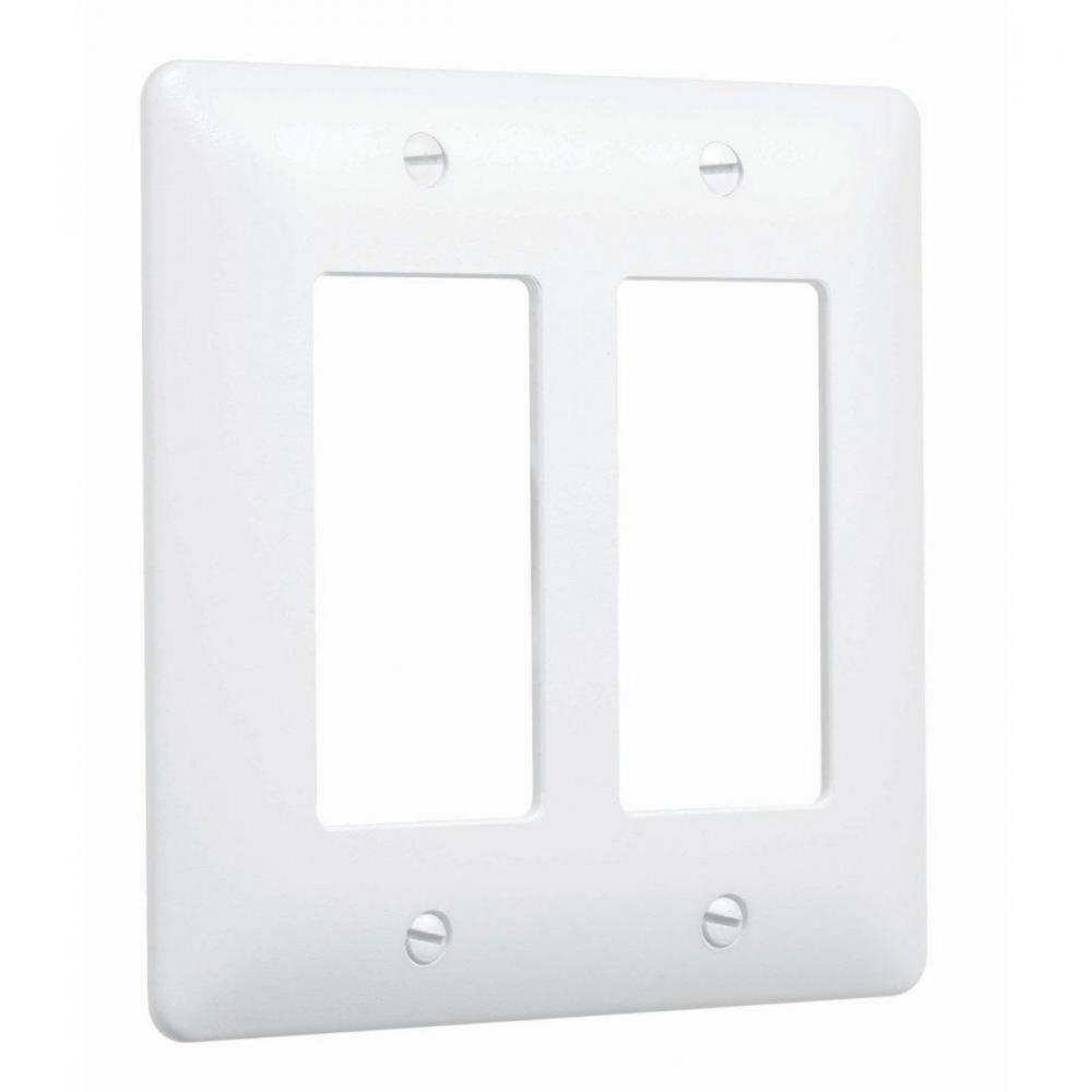 2G MASQUE 5000 WALLPLATE DECORATOR WHITE