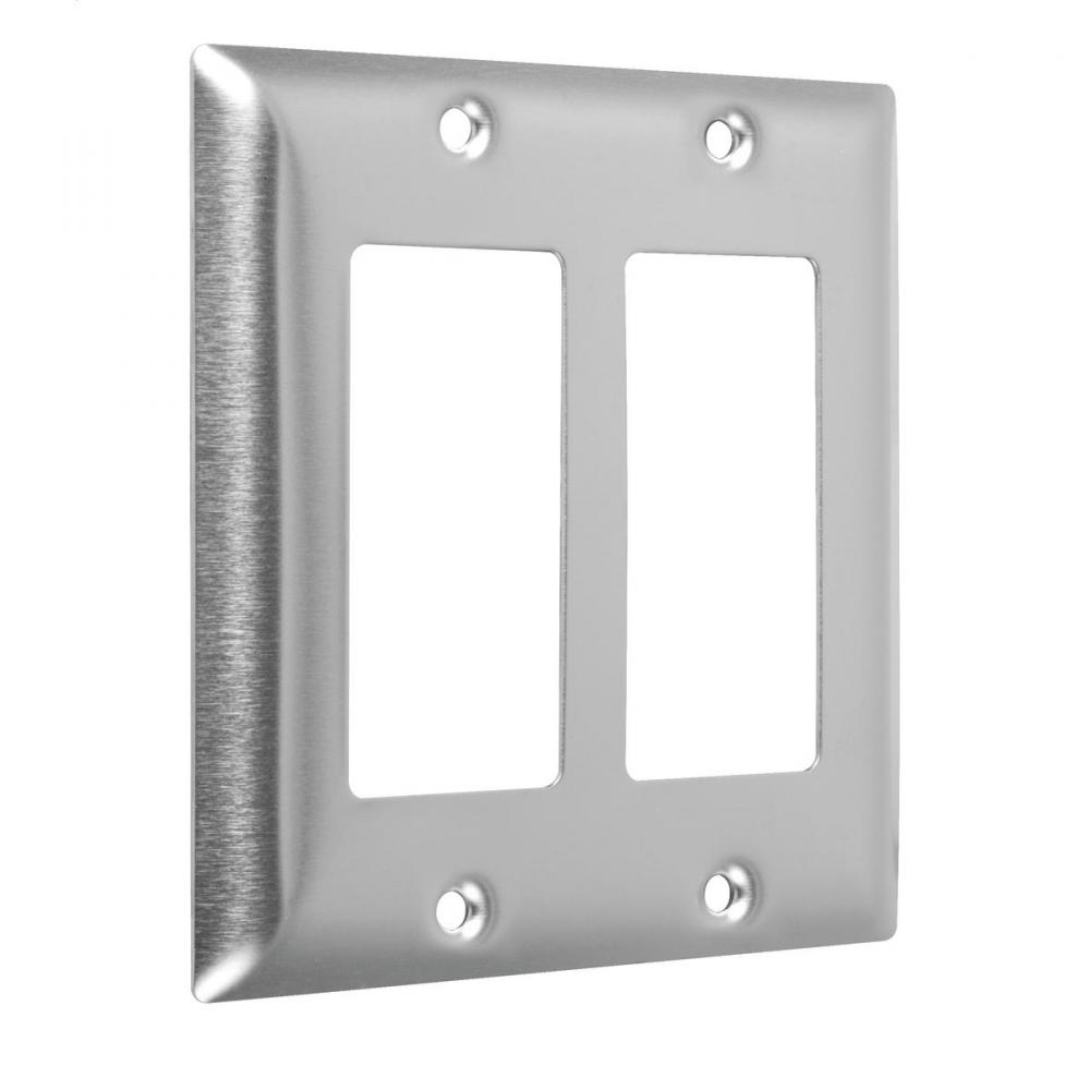 2G STANDARD (2) DECORATOR STAINLESS STL