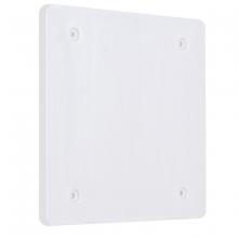 Raco-Taymac-Bell, a Hubbell affiliate PBC200WH - 2G WP COVER BLANK NON METALLIC - WHITE