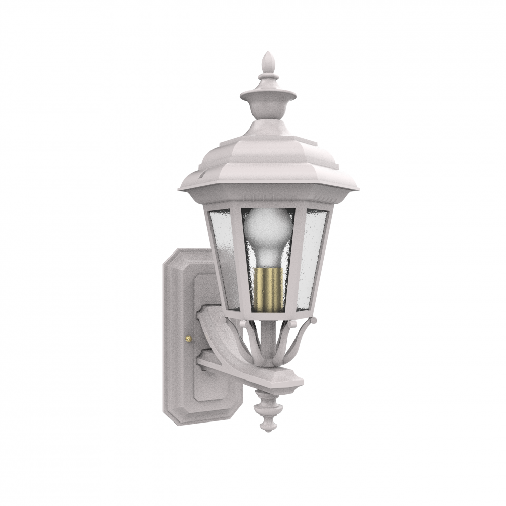 Jamestown - Wall mount up with small finial - 11412