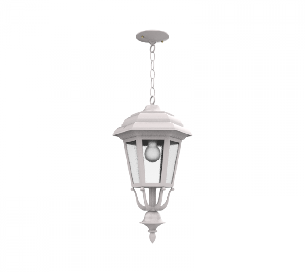 Jamestown - Ceiling mount with chain closed bottom medium format - 21455