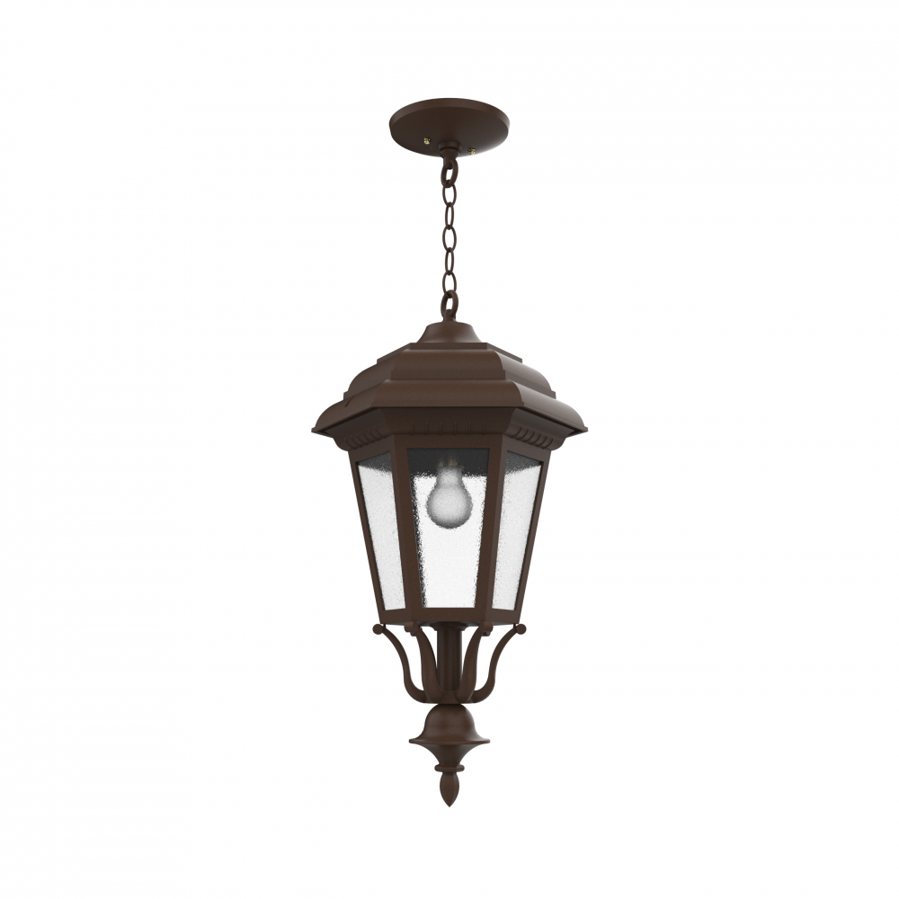 Jamestown - Ceiling mount with chain large closed bottom - 31455