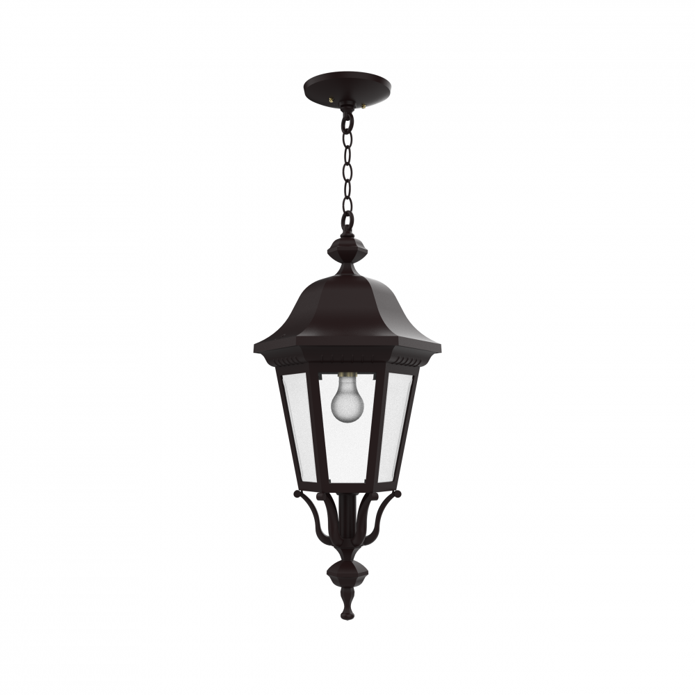 Florence - Ceiling mounting with chain large closed bottom - 33755