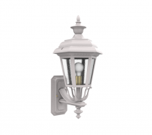 SNOC 21412-CH03 - Jamestown - Uplighter wall mount with medium finial - 21412