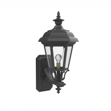 SNOC 31412-CB10 - Jamestown - Up-Mount Wall Mount with Full Size Finial - 31412